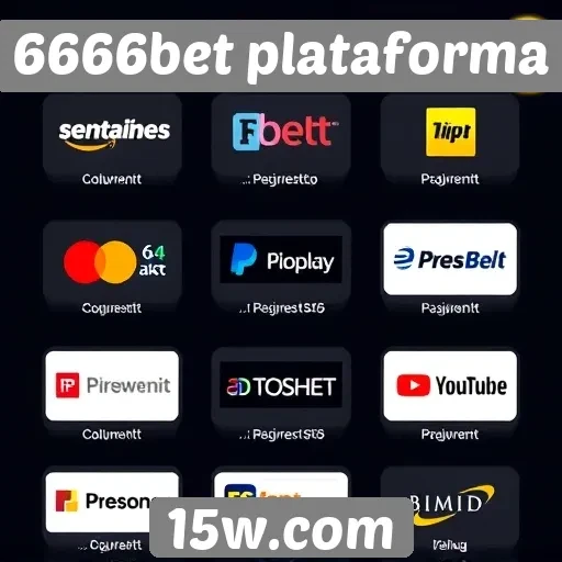 Métodos de pagamento aceitos na 6666bet